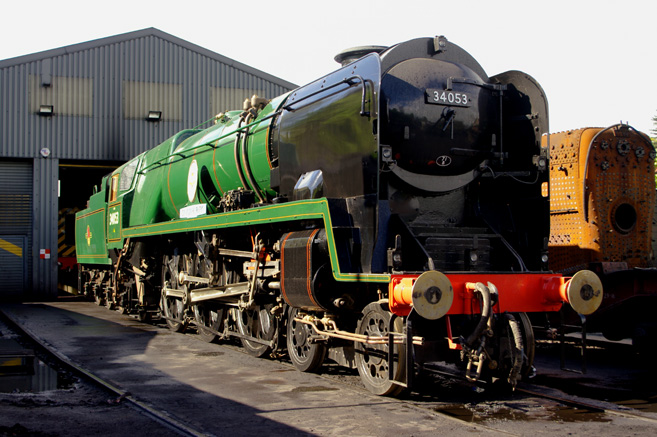34053 at Brignorth