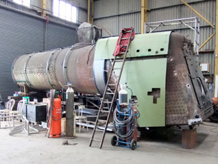 boiler cladding