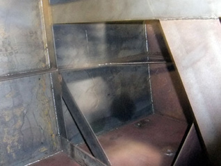 Inside SKP tank